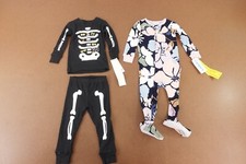Carters Baby Size 12 Months Snug Fit CottonBlack Halloween Floral Pajama Set NWT