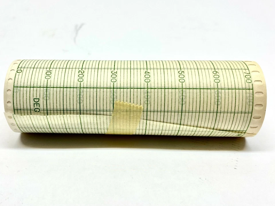 Leeds & Northrup 674132 Strip Chart Paper Roll 0-700 Range - Image 2 of 3