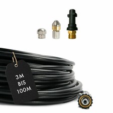 Rohrreinigungsschlauch für Kärcher Kränzle Kanalratte Abflussreiniger 1/4" - M22