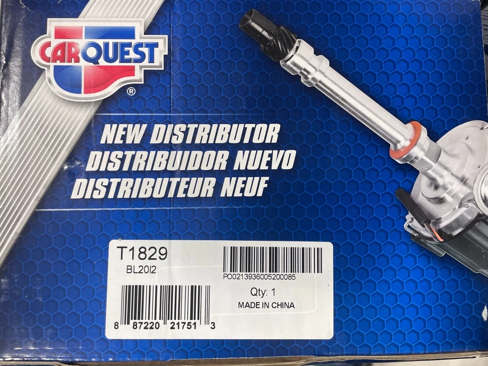 Distribuidor Carquest T1829 con tapa y rotor, encendido confiable y potencia de sincronización Foto 4 de 4