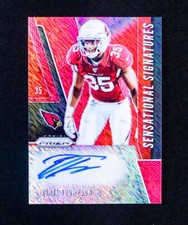 2019 Panini Prizm - Deionte Thompson - Rookie Auto FOTL Red Shimmer SSP /25