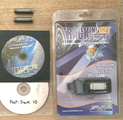 LandAirSea Tracking Key Vehicle Passive Magnetic GPS Software Batteries Free Use