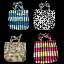 4 IKEA Grocery Bags Reusable Foldable Washable Packable Flea Market