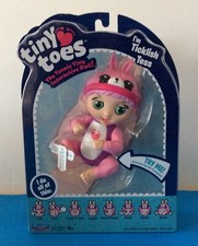 TINY TOES TICKLISH TESS TINY INTERACTIVE DOLL Brand New