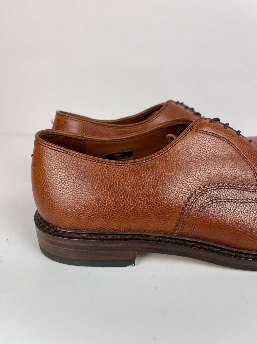 Allen Edmonds Fullerton Mens Size 10 Brown Leather Oxford Dress Shoes Allen Edmonds Fullerton Brown Suede Oxford Men main image 2