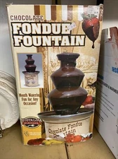 chocolate fountain machine nastalgia