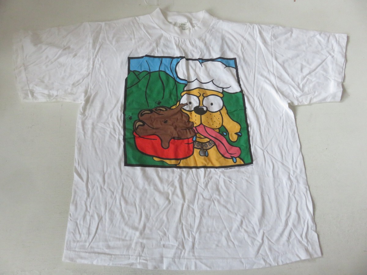 GREEN DAY Dookie Dog Poo Chef ORIGINAL '94 BROCKUM T-Shirt XL