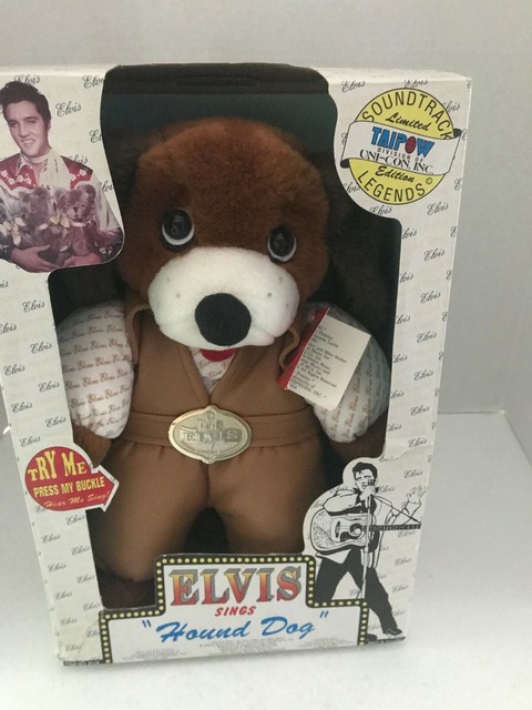 elvis bears singing teddy bear