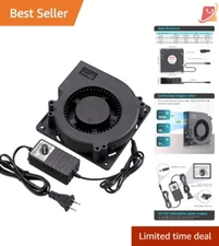 Centrifugal Blower Fan Plastic 120mm High Airflow Cooling Receiver Modem Xbox