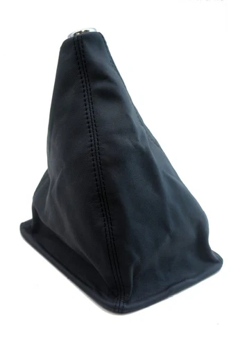 Manual Shift Boot Replacement Cover PVC Leather for Toyota Tacoma 05-15 Black