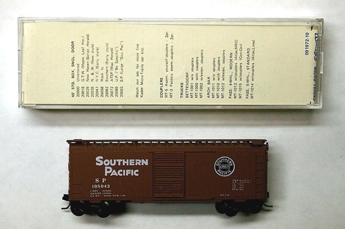 MTL Micro-Trains 20093 Southern Pacific SP 105043 40 pies vagón de carga puerta única BL  | Zustand: New