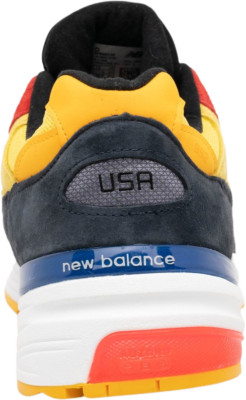 New Balance 992 Made in USA Atomic Yellow Red for Sale
