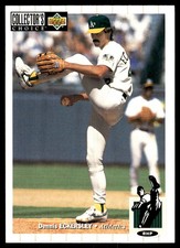 Dennis Eckersley 1994 Collector's Choice #495 Athletics MLB READ FREE SHIPPING