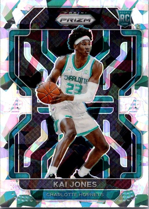 2021-22 Panini Prizm #323 Kai Jones Ice