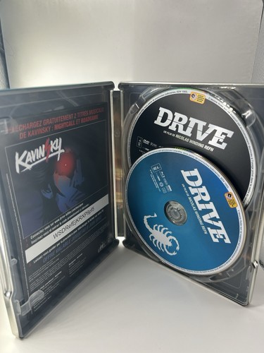 New DRIVE Steelbook Spanish Import Blu-ray Region B - Picture 3 of 3