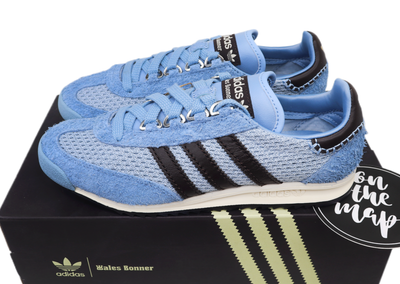 Adidas SL76 x Wales Bonner Ash Blue Black UK 6.5 US 7 EUR 40