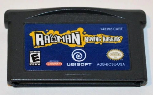RAYMAN RAVING RABBIDS NINTENDO GAMEBOY ADVANCE SP GBA
