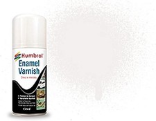 Humbrol Gloss Spray Paint - AD6997 Enamel No 35 Varnish 150ml - Model Paints for