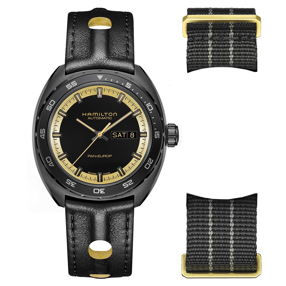 Hamilton Mens Watch American Classic Pan Europ Day Date H35425730