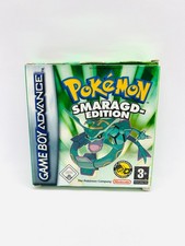 GERMAN Pokemon Emerald Smaragd Edition Gameboy Game Boy Advance GBA CIB COMPLETE