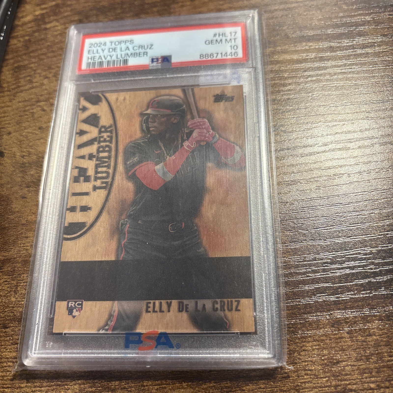2024 Topps Series 1 - Heavy Lumber Elly De La Cruz #HL-17 (RC)