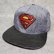 Superman Snapback Adjustable Hat BioWorld Cap