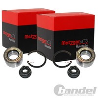 2X Metzger RADLAGER-SATZ Vorne Passend FÜR Volvo S40 V40 Links+Rechts | WM 1231