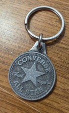 CONVERSE Pewter KEYCHAIN ALL STAR Chuck Taylor Made In Canada Nwot
