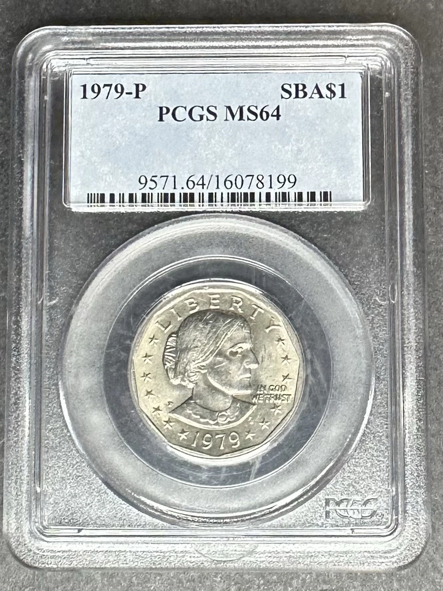 MS 64 Graded Susan B Anthony Dollars (1979-1981, 1999) for sale | eBay