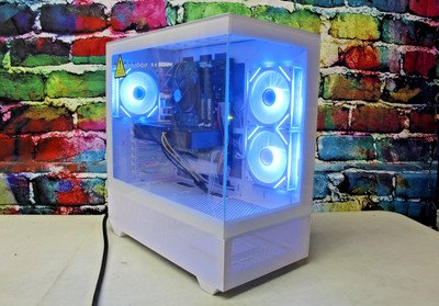 Custom RGB Gaming Desktop PC Intel Core i7 3.40 Quad 16 GB SSD Nvidia 1660 Super
