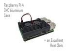 Raspberry Pi 4 Alloy Enclosure = Dual Fan Heat Sink