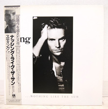STING/NOTHING LIKE THE SUN JAPAN ISSUE DOUBLE LP PROMO W/OBI,INSERT 2,PROMO KIT