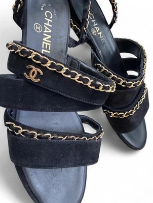 CHANEL Bow Sandals for Women for sale - eBay
