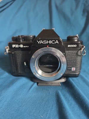 Yashica FX-3 Super 2000 35mm SLR Film Camera Body Only 