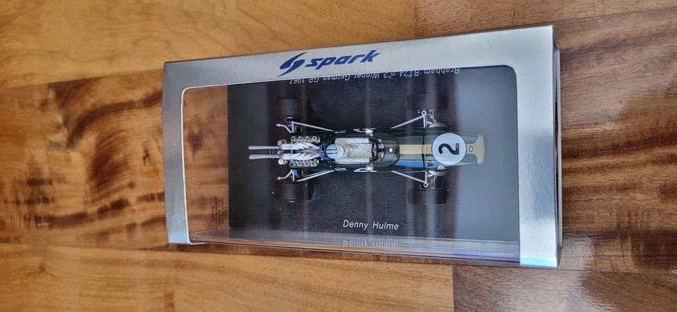 Spark 1/43 Brabham BT24 n°2 Winner German GP Allemagne 1967 Denny Hulme S3506 - Immagine 4 di 4