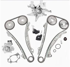VK56DE Engine Timing Chain Water Pump Oil Pump Kit Fits for Infiniti QX56 04-06,