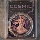 COSMIC 2026 American Eagle 1 oz .999 Silver Colorized Coin Business Strike