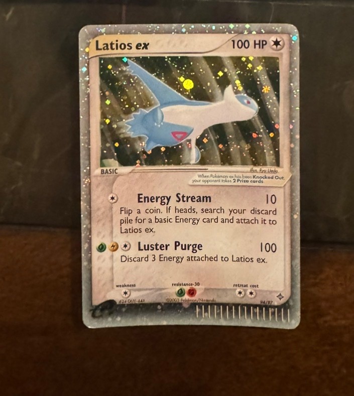 Latios EX 94/97 Dragon Holo Rare Pokemon Lightly Played Raw