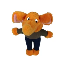 Moose Dan Brechner Vintage Orange Standing Stuffed Animal Toy 8 inch Replacement