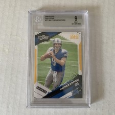 Super Bowl Champion! Top Matthew Stafford Rookie Cards to Collect 14