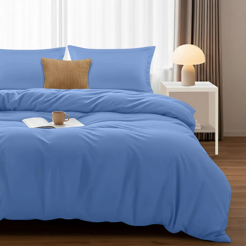 Juego de funda nórdica de Navidad fundas de edredón de lujo juego de cama con 2 fundas de almohada Reino Unido Foto 4 de 4