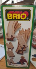 New Open Box Brio Wooden Railway Accessory Tracks No 33336