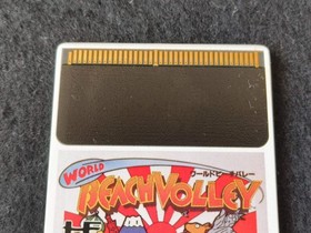 World Beach Volley NEC PC Engine TurboGrafx-16 PCE game, Working Japan-h0413-
