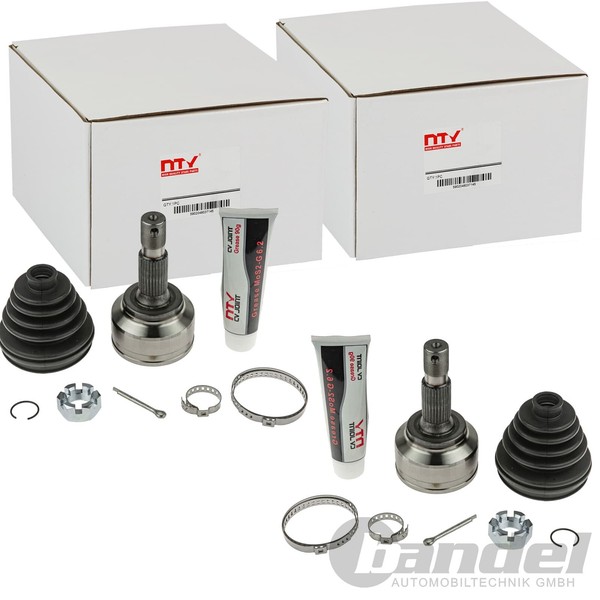 2X NTY Antriebswellengelenk Satz Passend FüR CitroËN C4 C5 C8 Peugeot 407 508-image