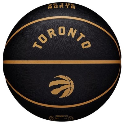 Bälle Wilson Nba Team City Collector Toronto Raptors Ball WZ4016428ID Schwarz