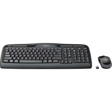 Lot of 3 Logitech MK320 Wireless Keyboard Mou...