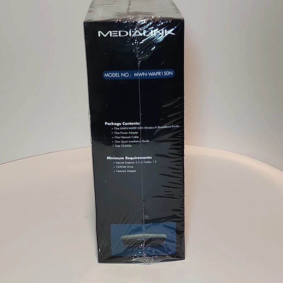 Medialink MWN-WAPR150N 150 Mbps 4-Port 10/100 Wireless N Router - Image 3 of 4