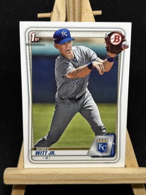 BOBBY WITT JR 2020 1ST BOWMAN BASEBALL CARD #BP-25 - KANSAS CITY ROYALS