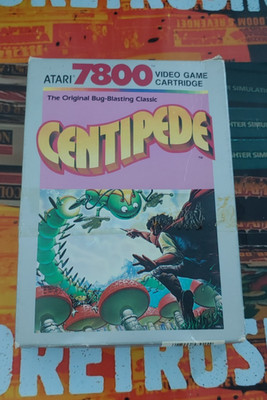 Centipede (1987) ATARI 7800 VCS (Modul, Manual, Box) working 8-bit