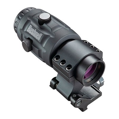 BUSHNELL Optics 3x Magnifier, Ambidextrous, Matte Black Ar731304
